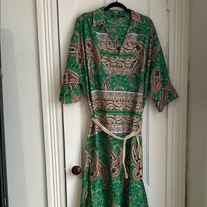 Zara Multicolor Paisley Dress
